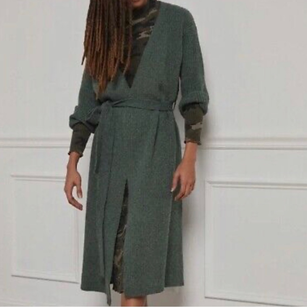 Anthropologie - Amadi Alma Cozy Sweater Cardigan in Forest green - Size M